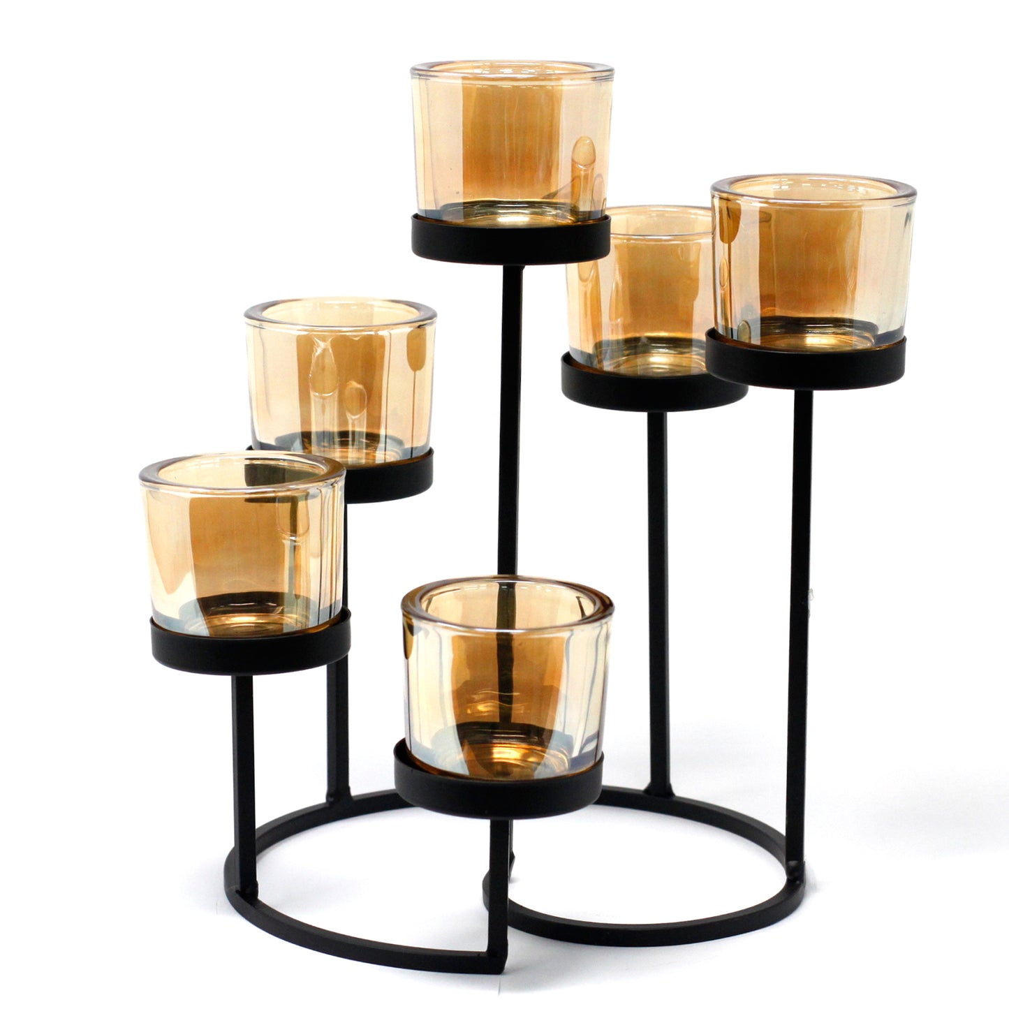 Centrepiece Iron Votive Candle Holder