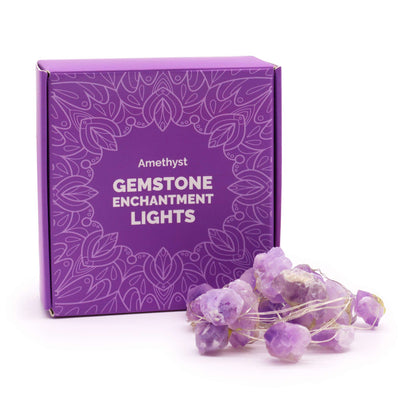 Amethyst Gemstone Lights