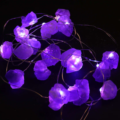 Amethyst Gemstone Lights