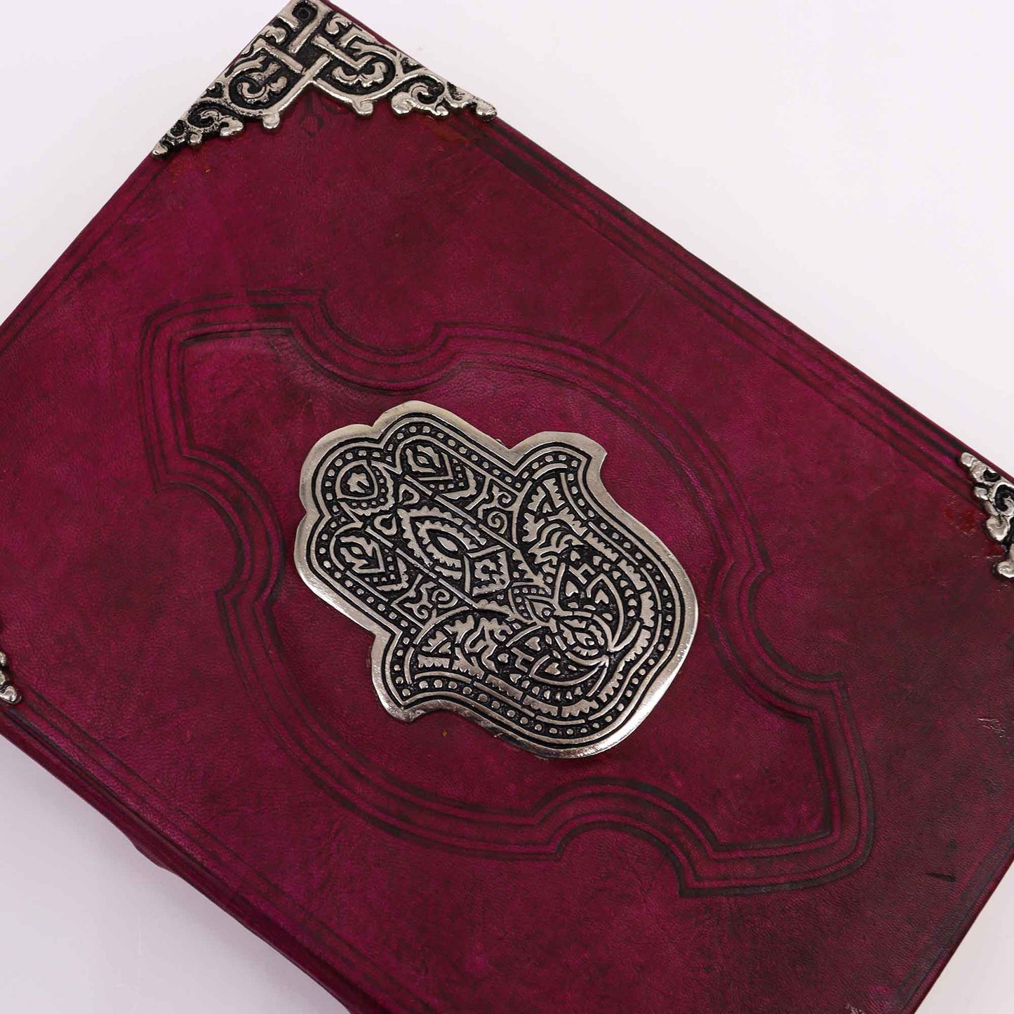 Hamsa Hand Leather Journal