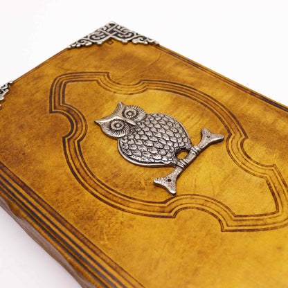 Owl Leather Journal