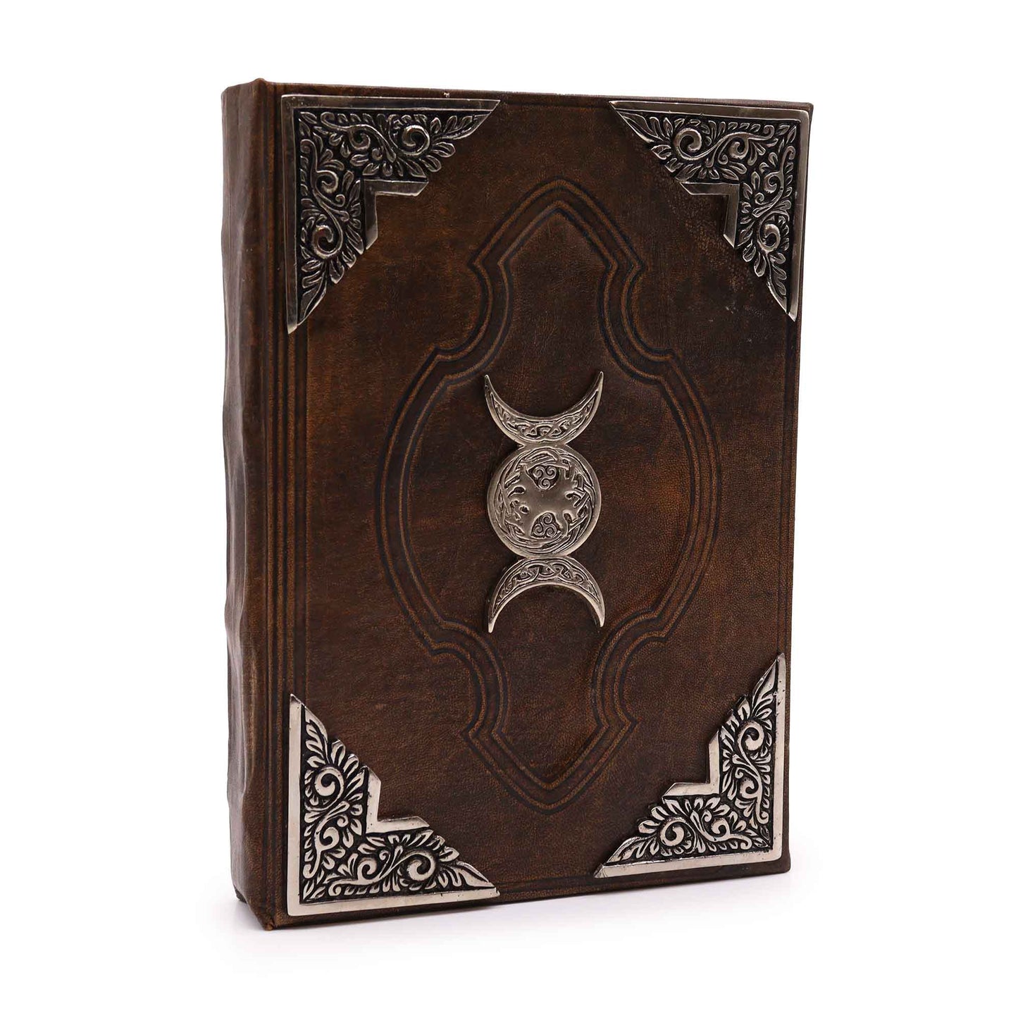 Triple Moon Leather Journal