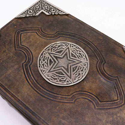 Pentagram Leather Journal