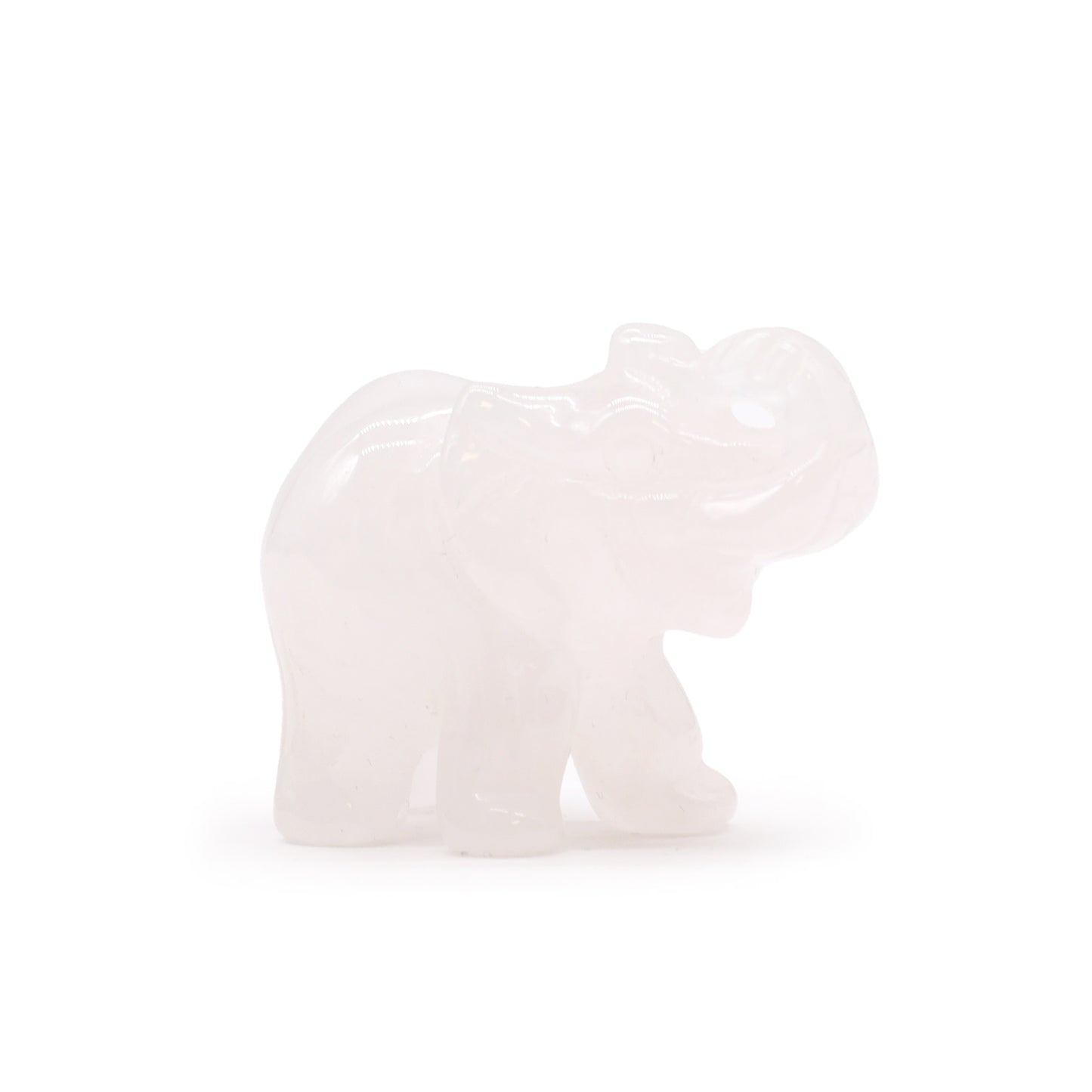 Gemstone Lucky Elephant - Rose Quartz