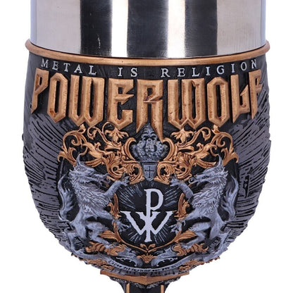 Powerwolf Goblet Metal is Religion Official Metal Cross Nemesis Now Band Merch