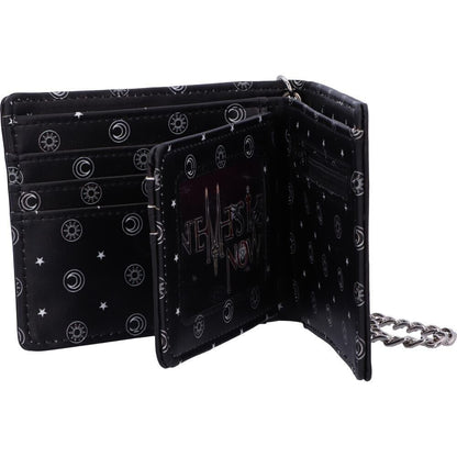 Nemesis Now Spirit Board Wallet w/Chain  Ouija Black Gothic Skulls