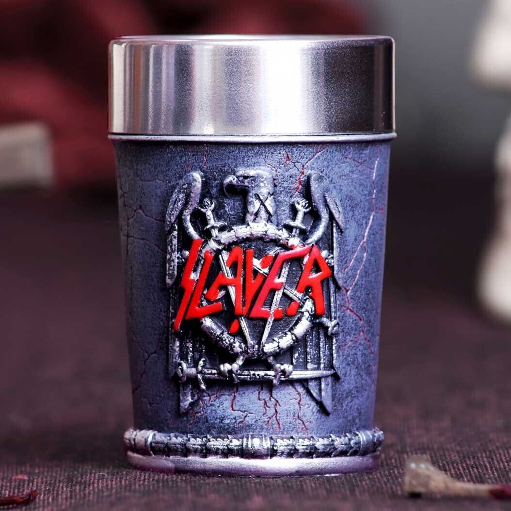 Slayer Eagle Shot Glass Officially Licensed Merchandise Nemesis Now 8cm