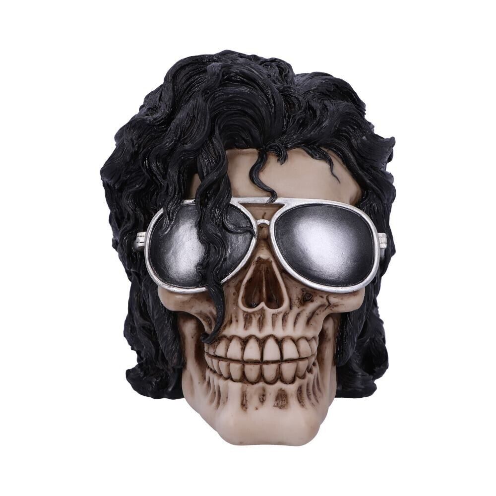 Bad Michael Jackson King of Pop Inspired Skull Ornament Nemesis Now Decor