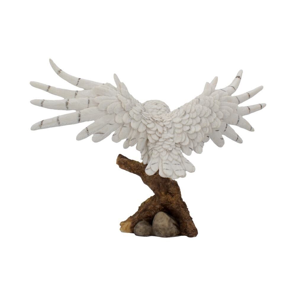 Nemesis Now Snowy Rest Owl Figurine Fantasy Wildlife Witchy Gifts