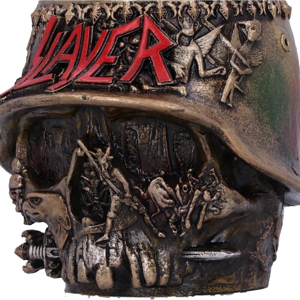 Slayer Eagle Helmet Skull Logo Shot Glass Officially Licensed Nemesis Now 9cm