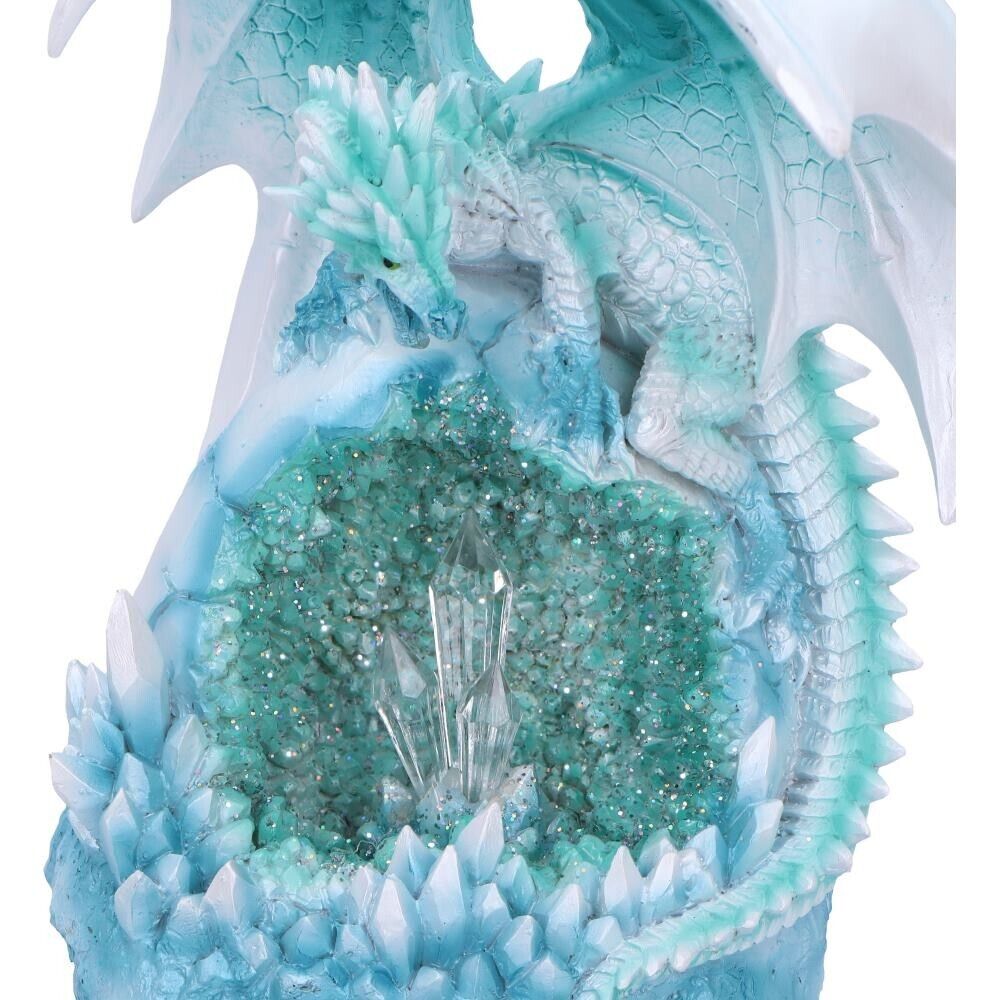 Nemesis Now Northern Lights Light Up Dragon Geode Figurine Goth Fantasy Gift