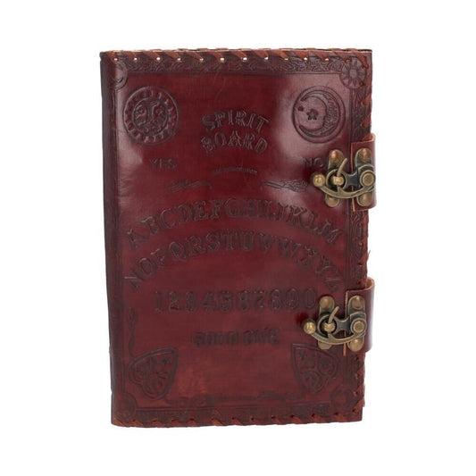 Nemesis Now Spirit Board Leather Embossed Journal Ouija Gothic Witch Notebook