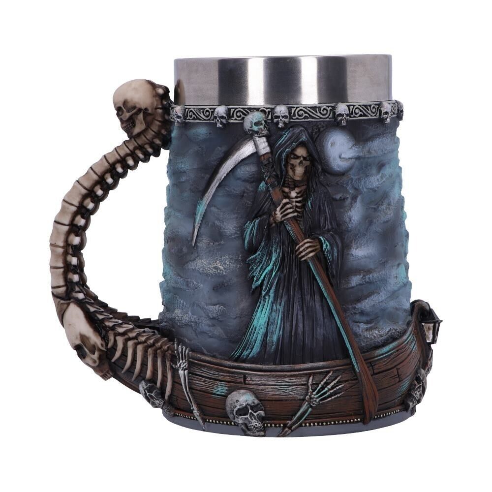 River Styx Grim Reaper Tankard Nemesis Now Gothic Horror Decor Skulls Mug