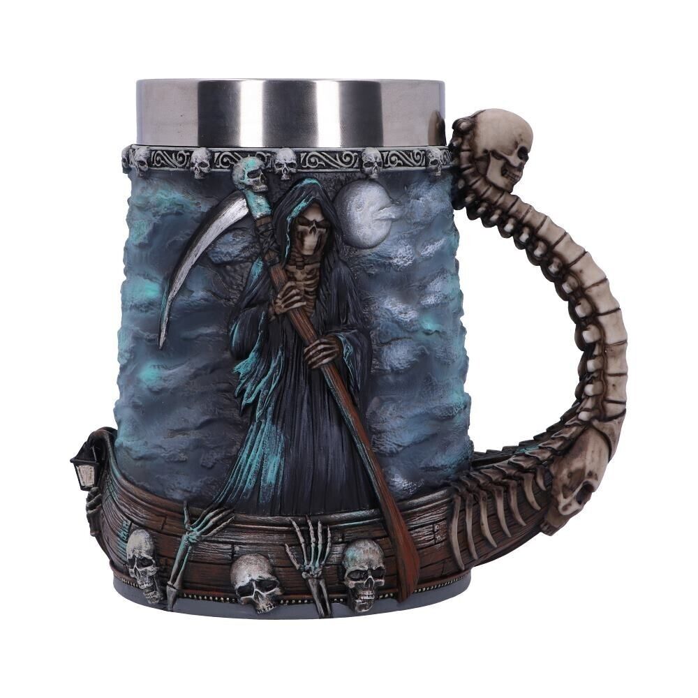 River Styx Grim Reaper Tankard Nemesis Now Gothic Horror Decor Skulls Mug