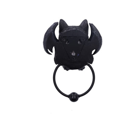 Nemesis Now  Vampuss Black Bat Cat Door Knocker Gothic Vampire Kitty Pentagram