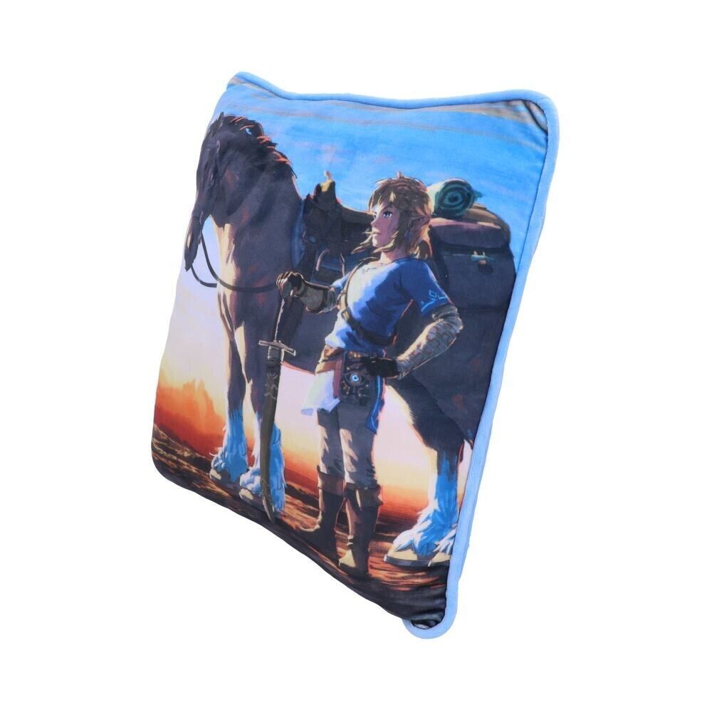 Legend of Zelda Breath of the Wild Link Cushion Fantasy Gaming Merch Official