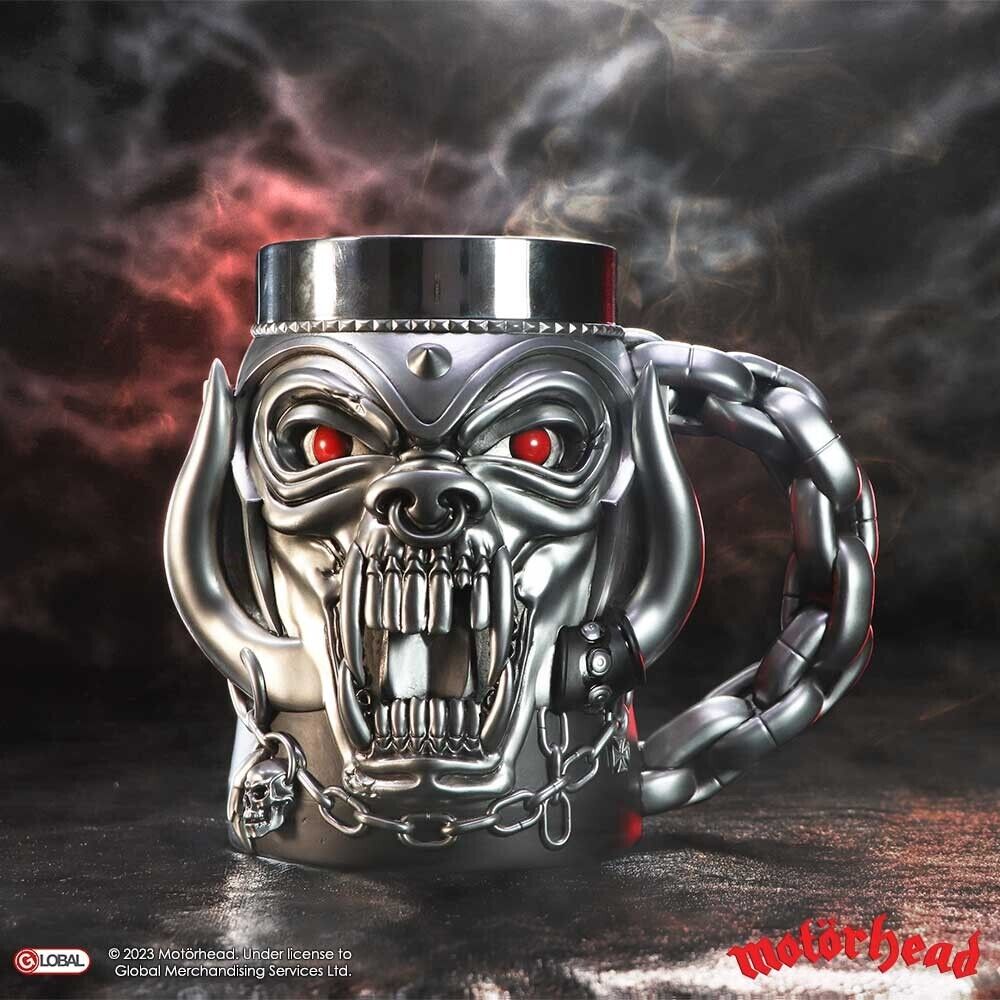 Motorhead Warpig Tankard Nemesis Now Officially Licensed Rock Metal Merch