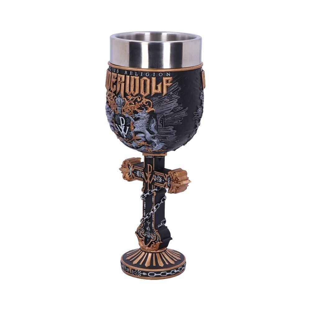 Powerwolf Goblet Metal is Religion Official Metal Cross Nemesis Now Band Merch