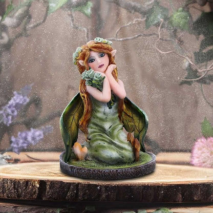 Clover Crystal Fairy Figurine Nemesis Now Gothic Fantasy Magic Boxed Gift