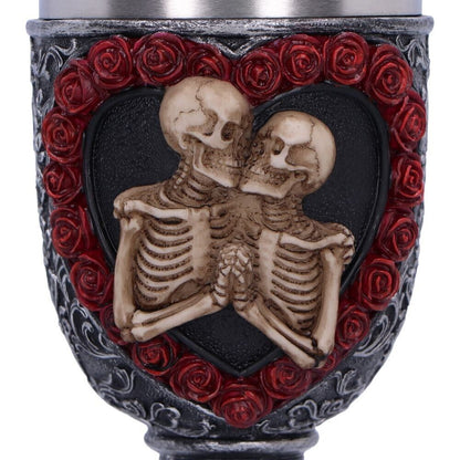 To Have and To Hold Skeleton Lovers Goblet Nemesis Now Gothic Wedding Gift