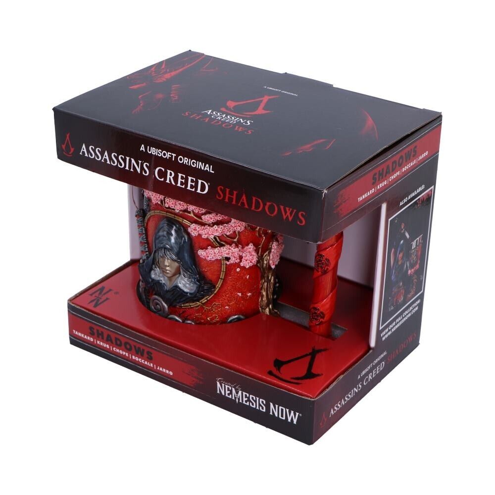 Assassin's Creed Shadows Naoe Tankard Nemesis Now Official Boxed Gift