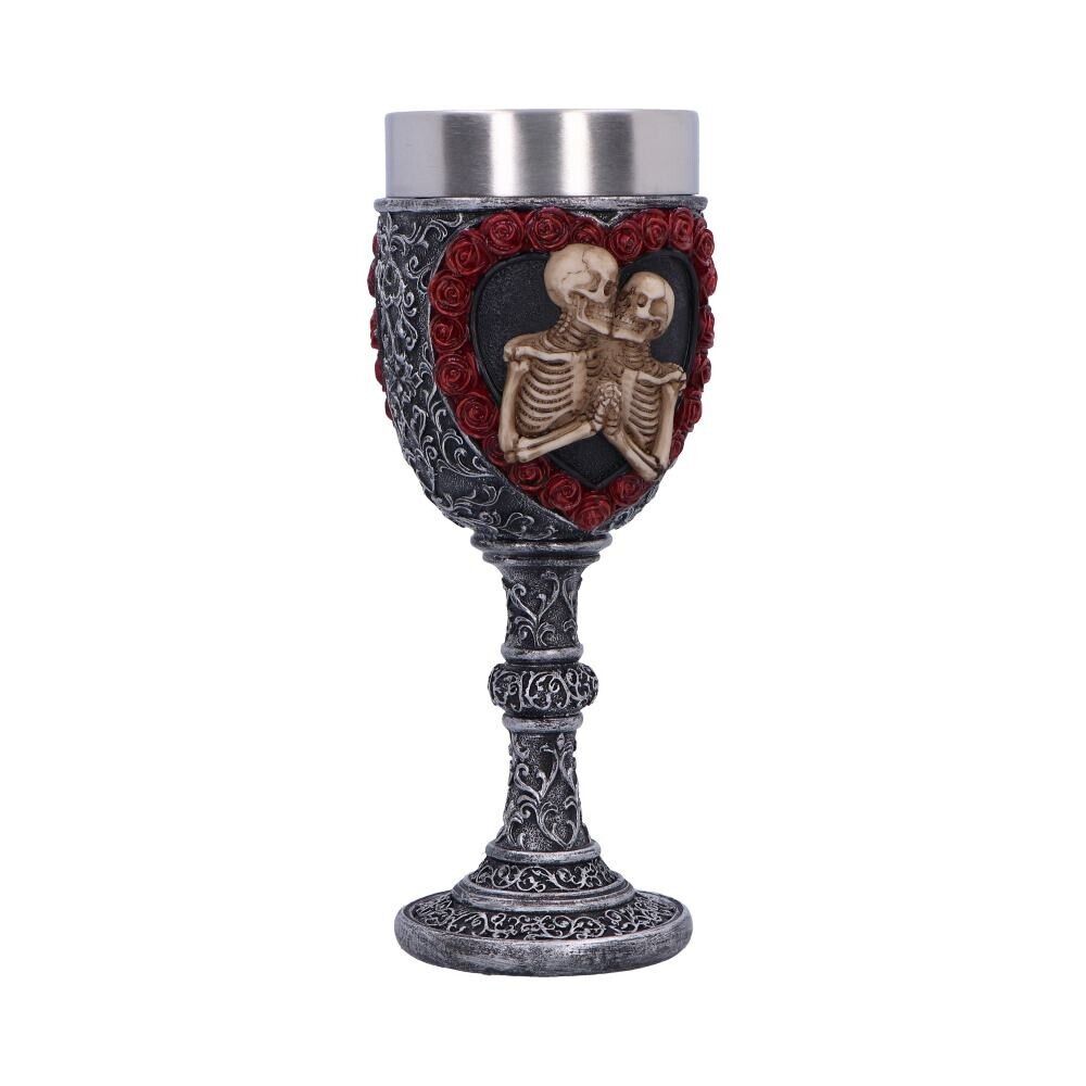 To Have and To Hold Skeleton Lovers Goblet Nemesis Now Gothic Wedding Gift