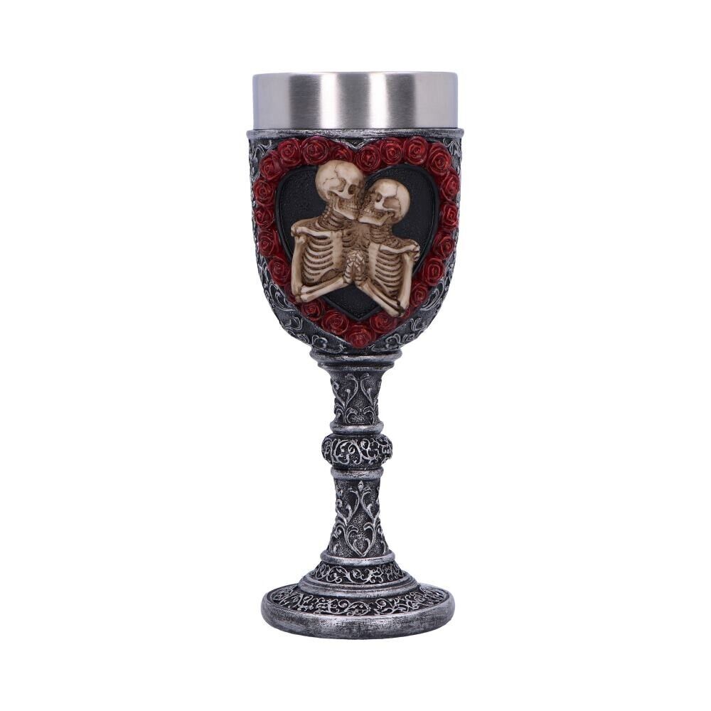 To Have and To Hold Skeleton Lovers Goblet Nemesis Now Gothic Wedding Gift