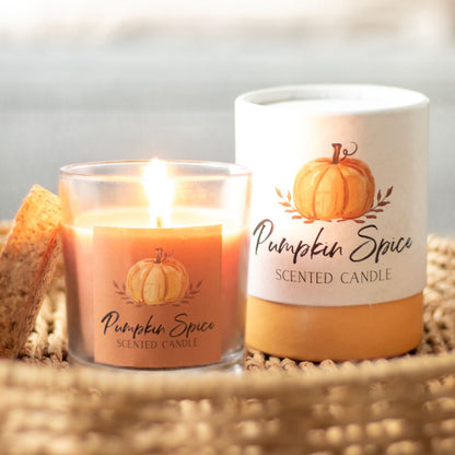 Pumpkin Spice Autumn Candle