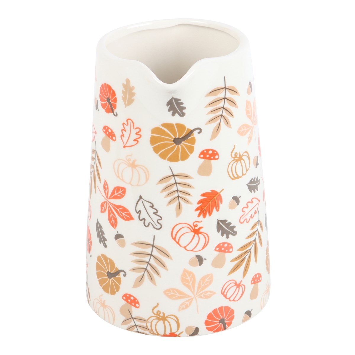 Autumn Leaves & Pumpkins Jug