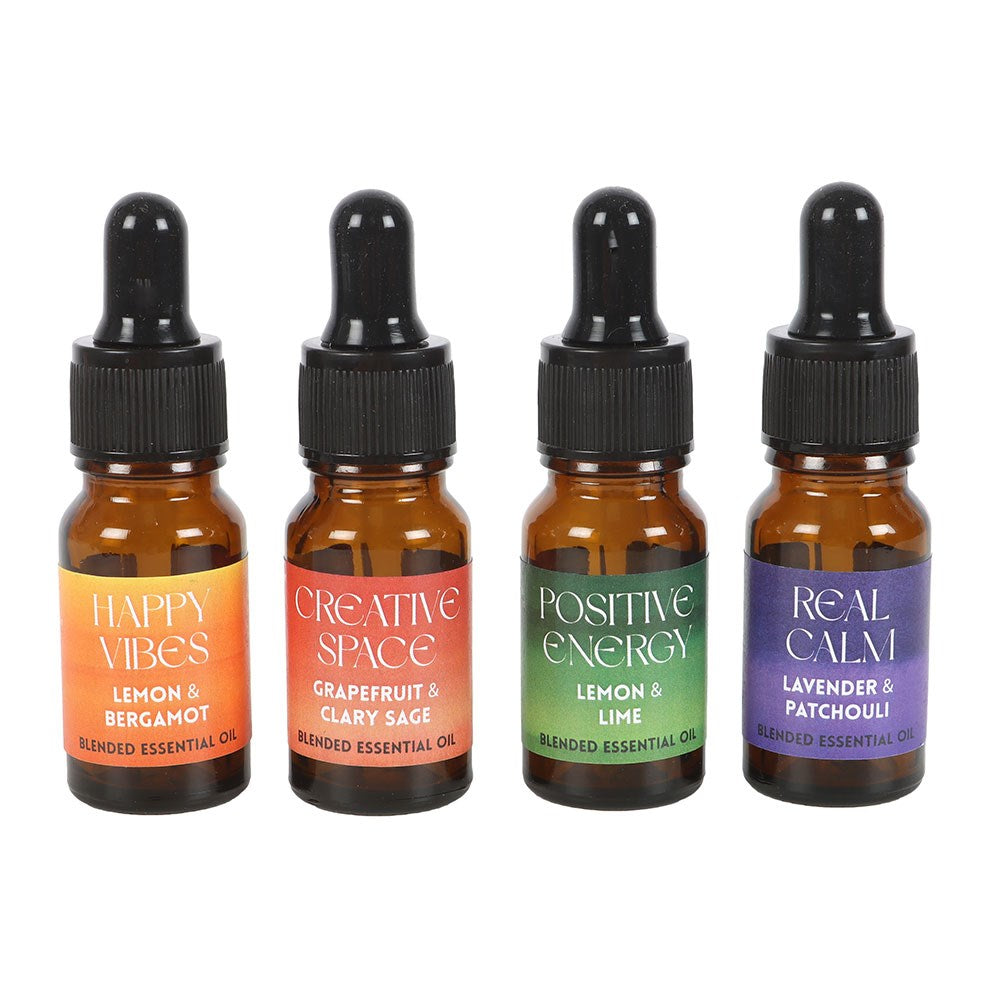 The Happy Collection Blended Essential Oil Set