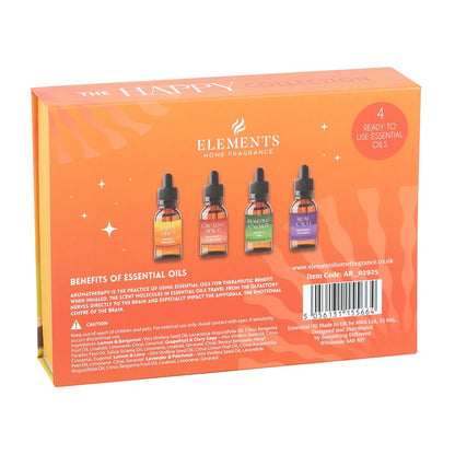 The Happy Collection Blended Essential Oil Set