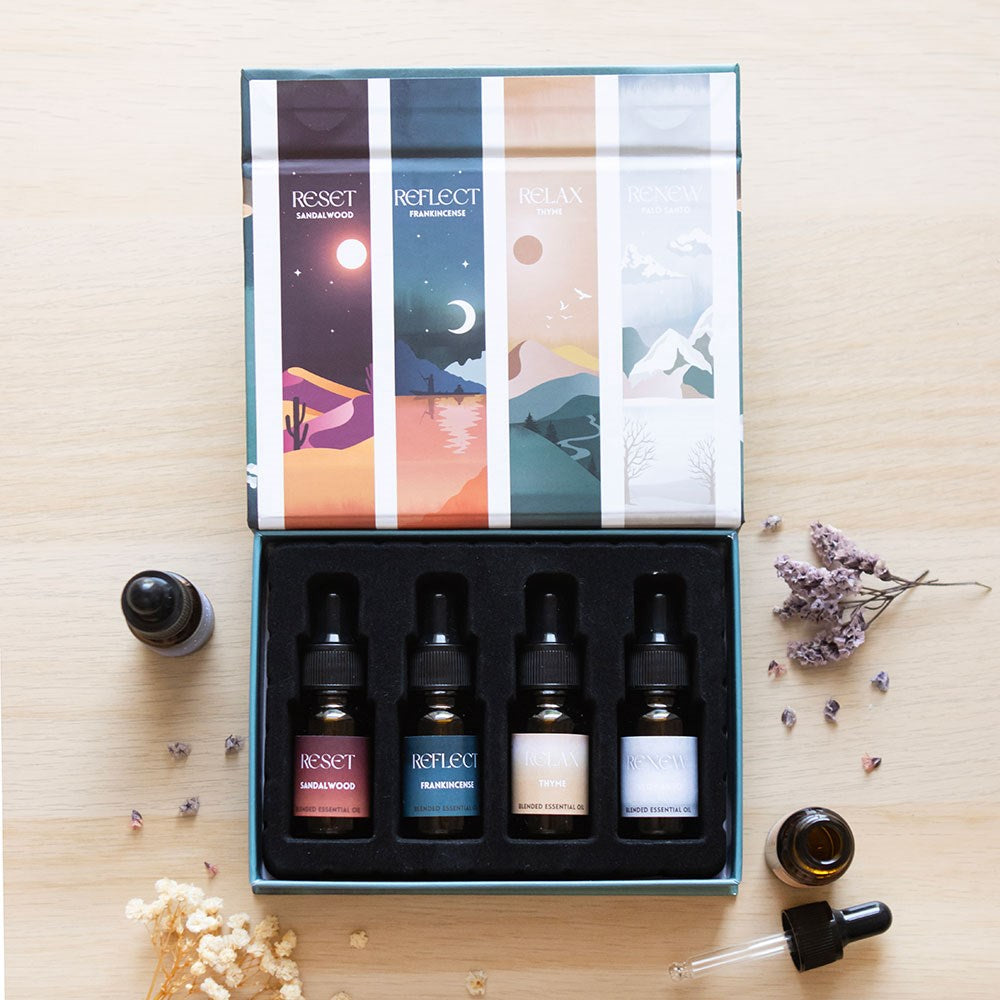 The Meditation Collection Blended Essential Oil Set