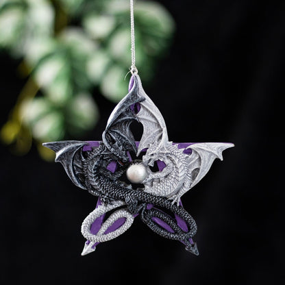 Pentagram Dragon Hanging Ornament