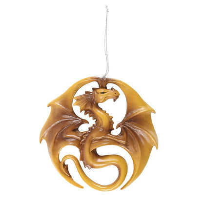 Anne Stokes Hanging Dragon Ornaments - Set of 5