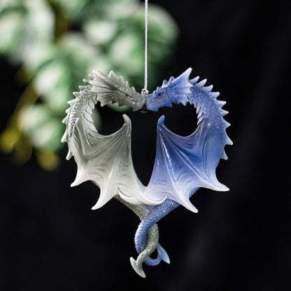 Anne Stokes Hanging Dragon Ornaments - Set of 5