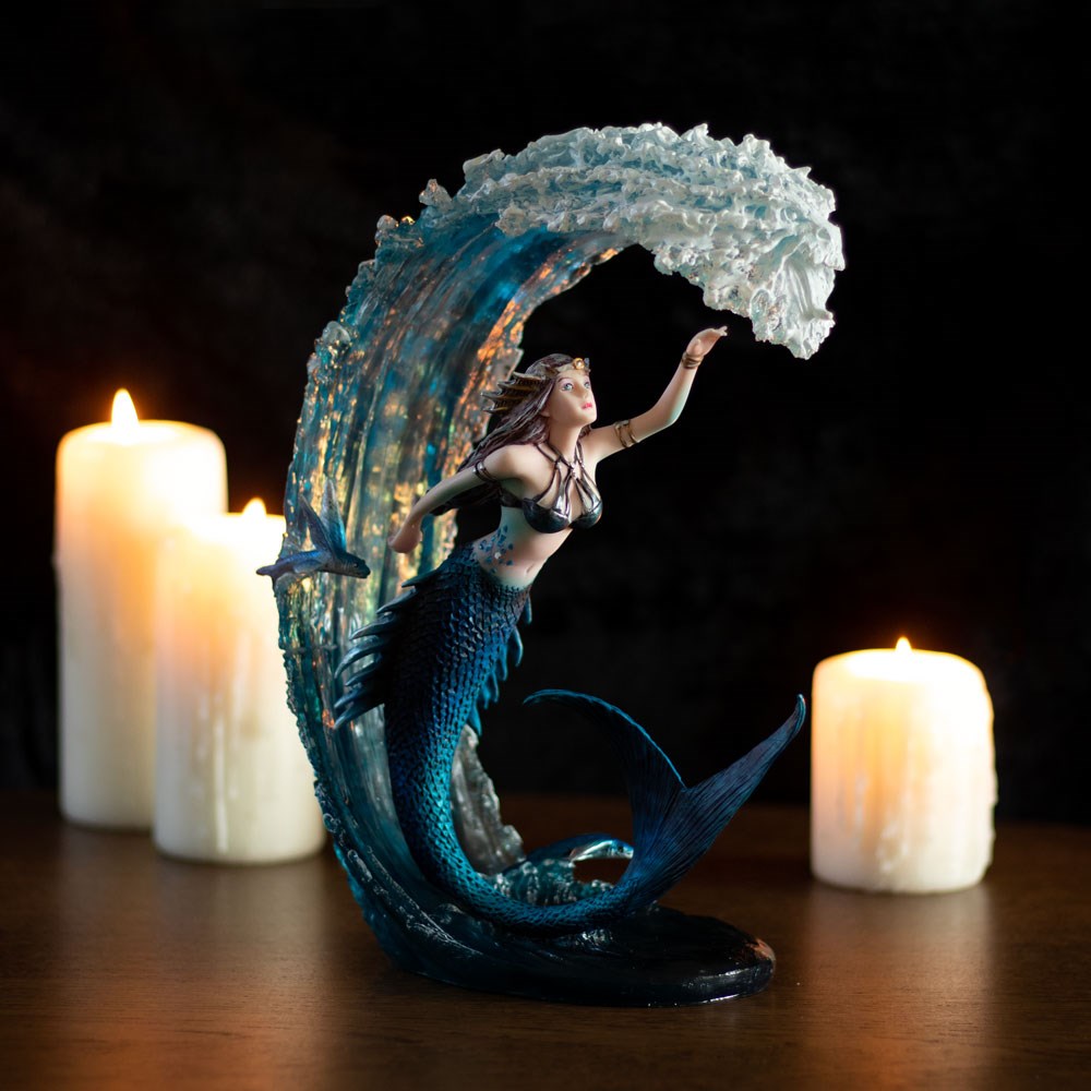 Water Elemental Sorceress Figurine by Anne Stokes