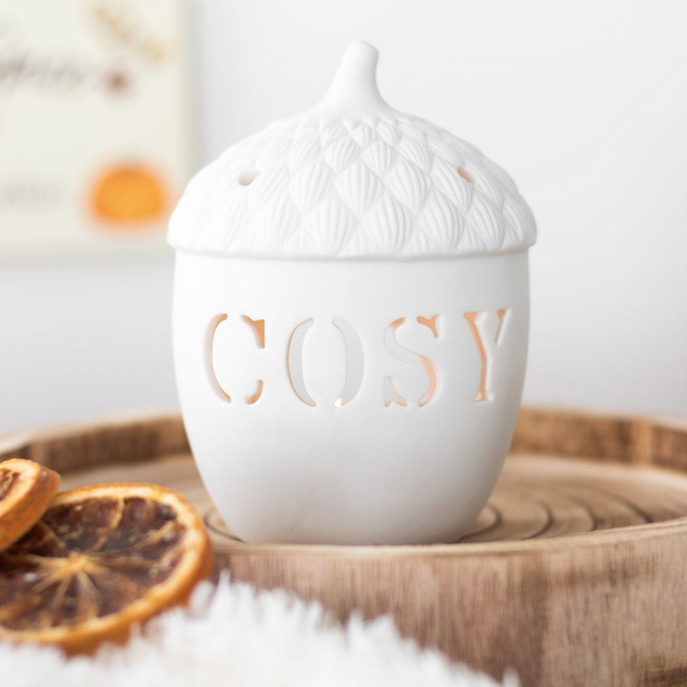 Cosy Acorn Tealight Holder