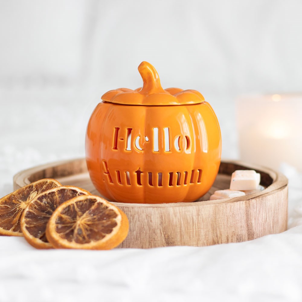 Hello Autumn Pumpkin Oil Burner