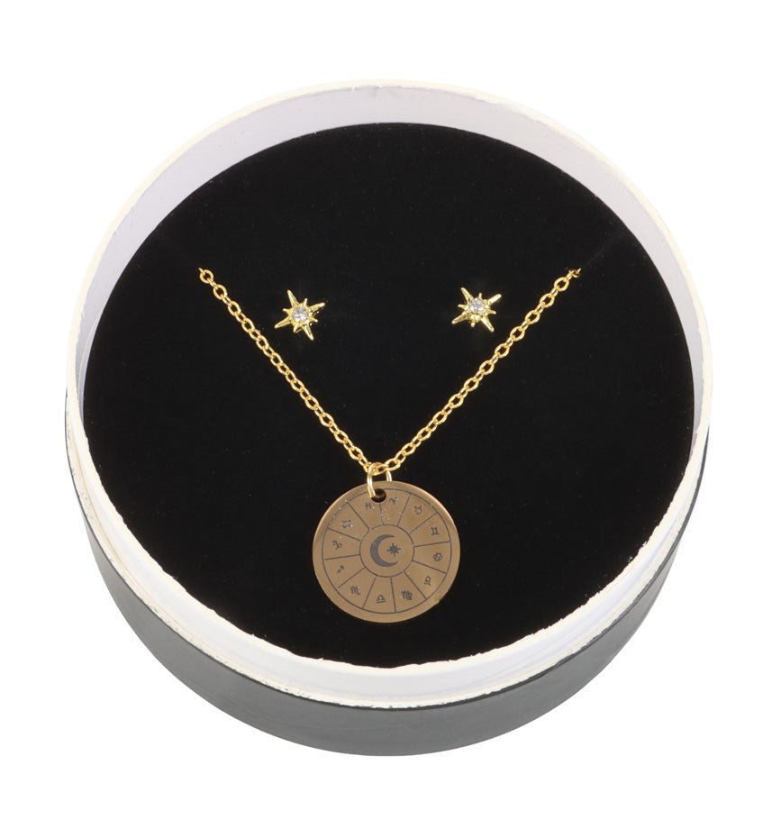 Astrology Wheel Jewellery Set