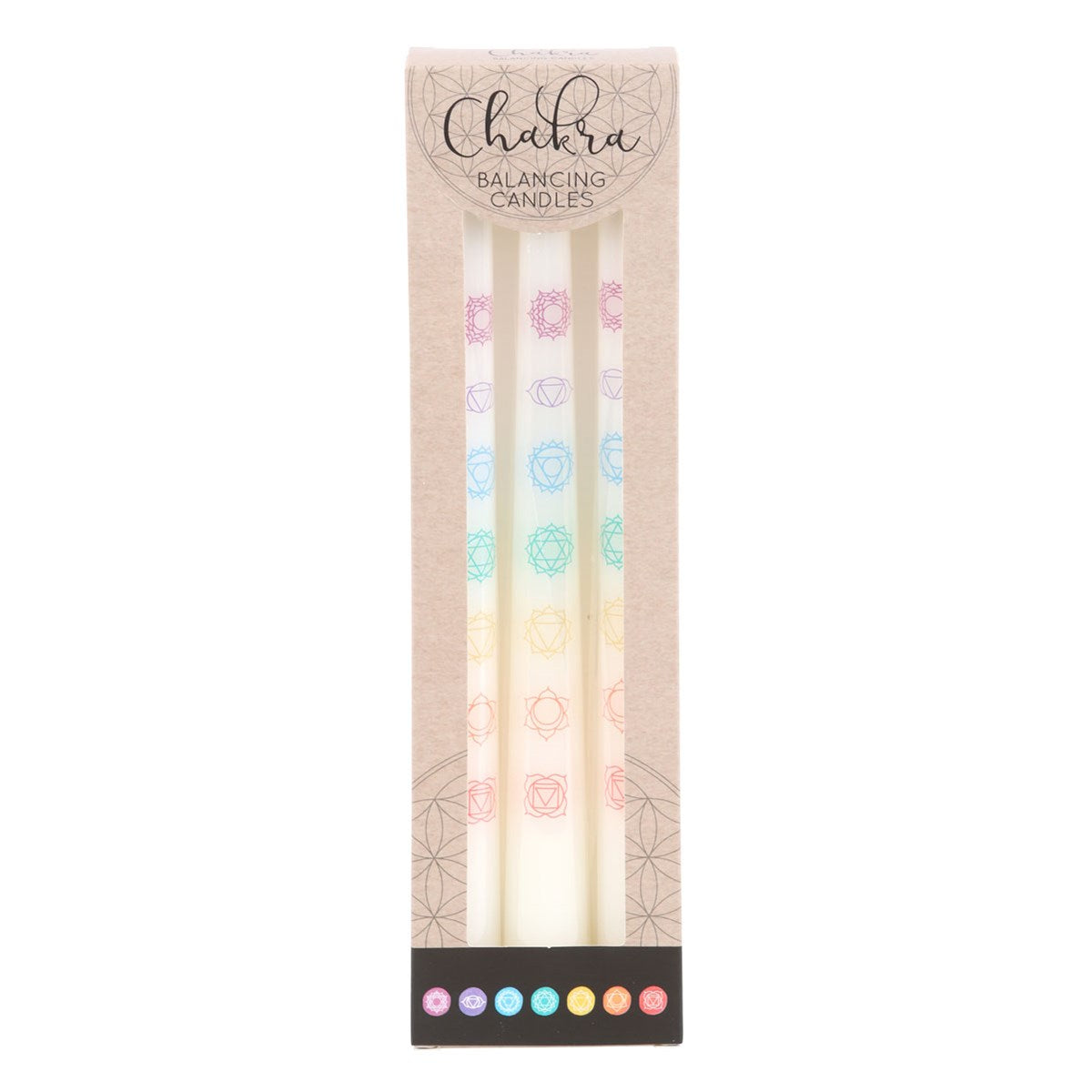 Chakra Balancing Taper Candles