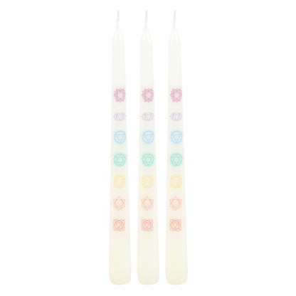 Chakra Balancing Taper Candles