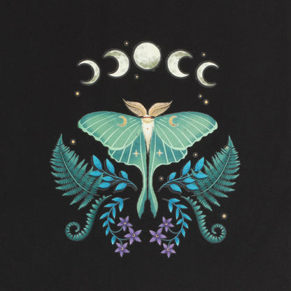 Luna Moth Cotton Tote Bag