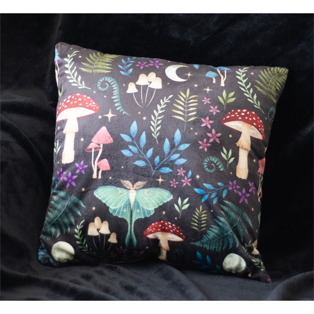 Square Dark Forest Cushion