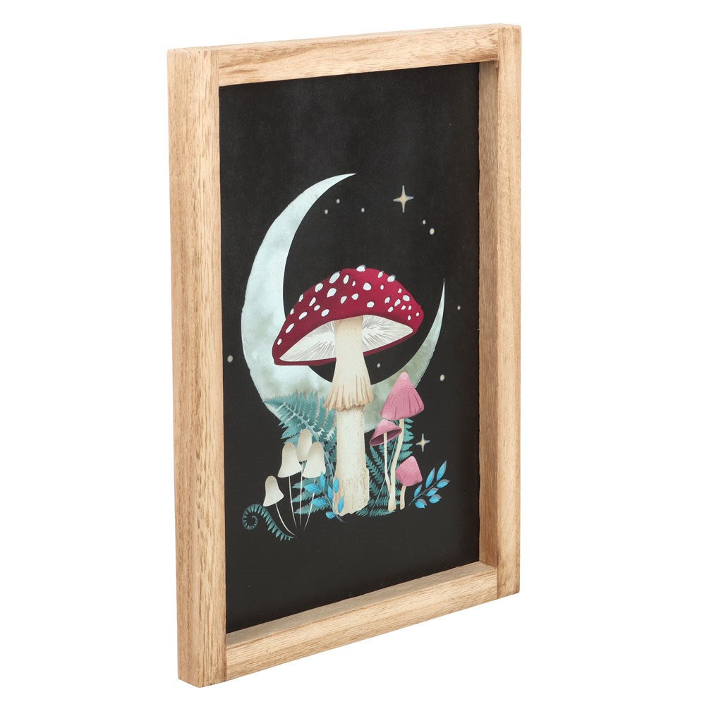 Forest Mushroom Framed Print