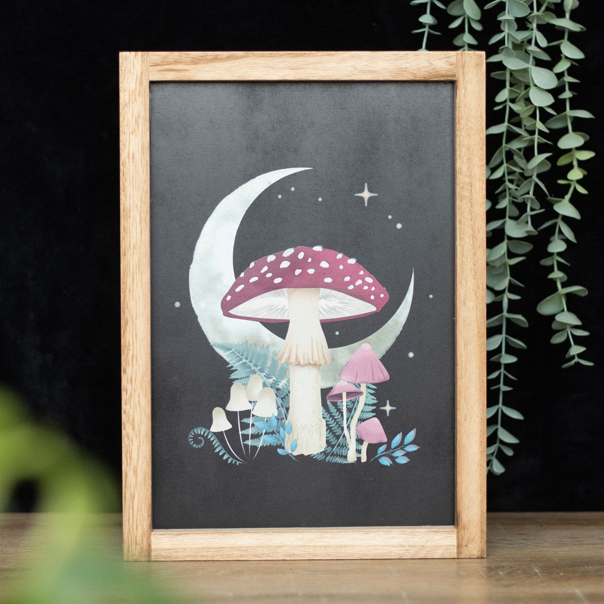 Forest Mushroom Framed Print