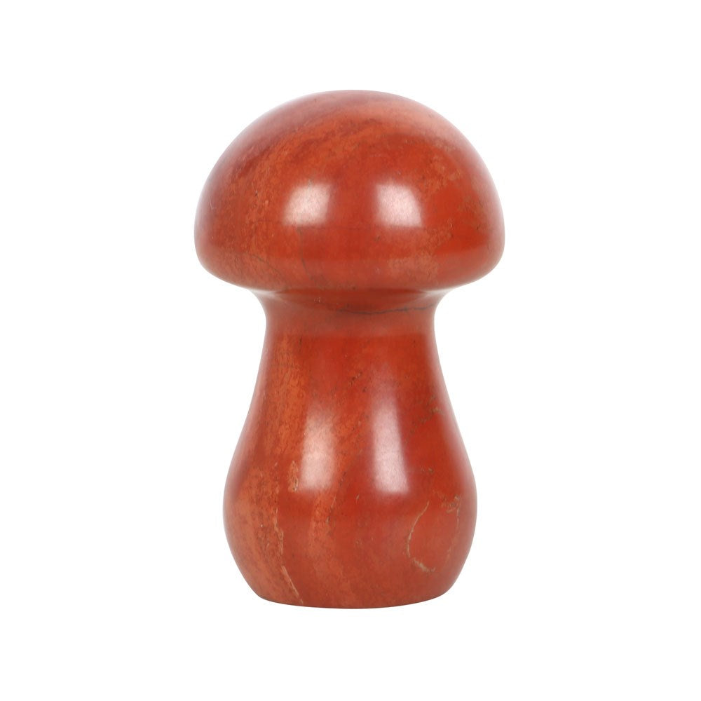 Red Jasper Crystal Mushroom