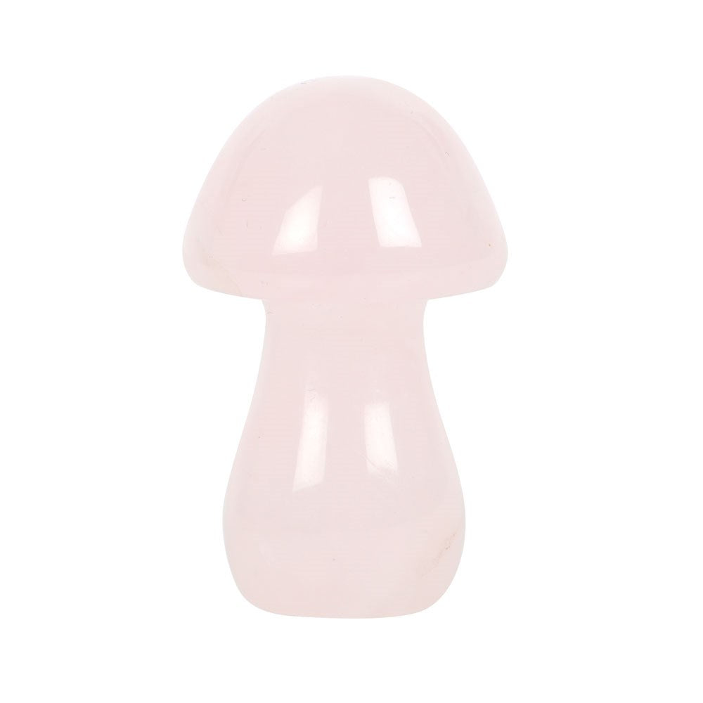 Rose Quartz Crystal Mushroom