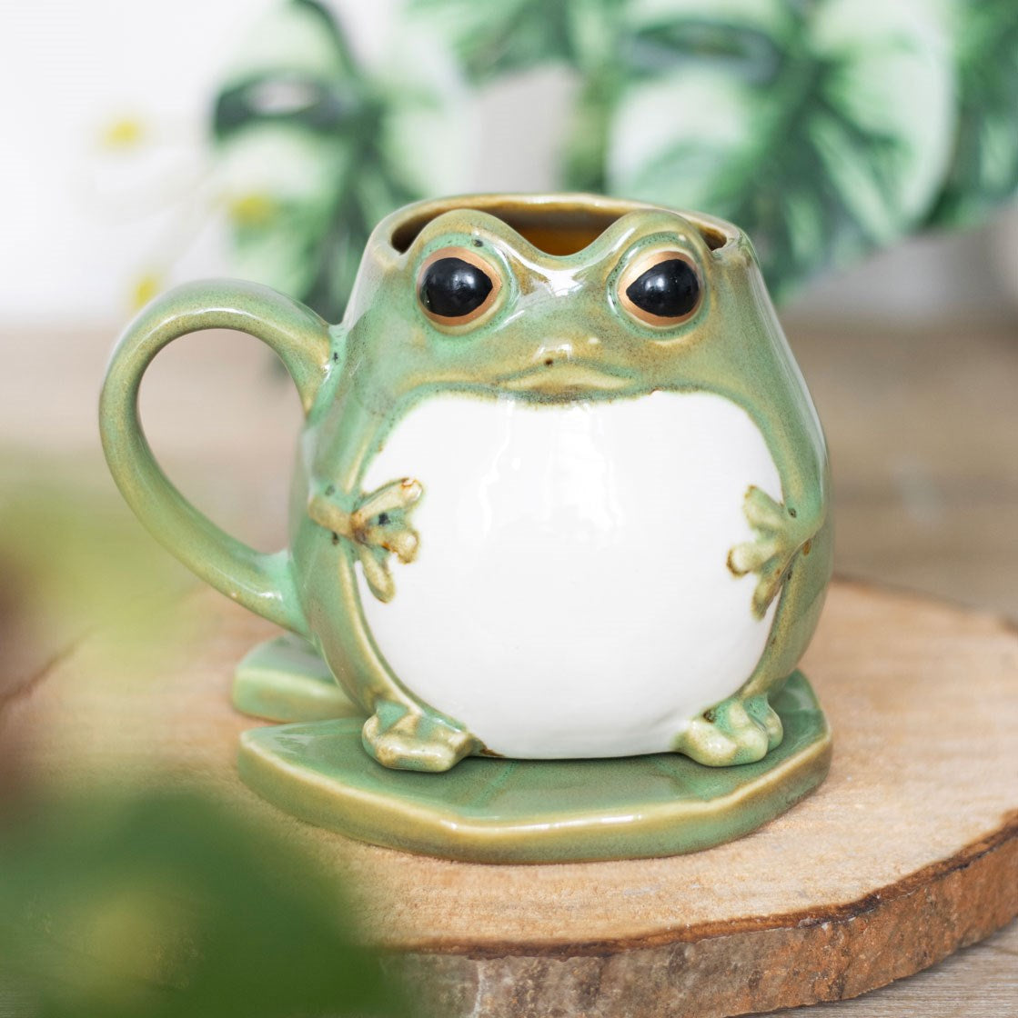 Frog Shaped Mug