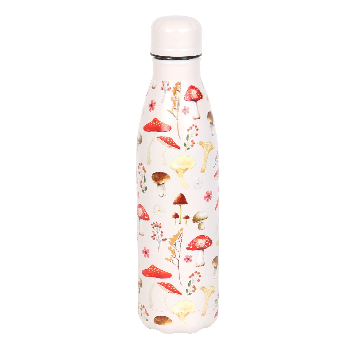 Mushroom Print Water Bottle