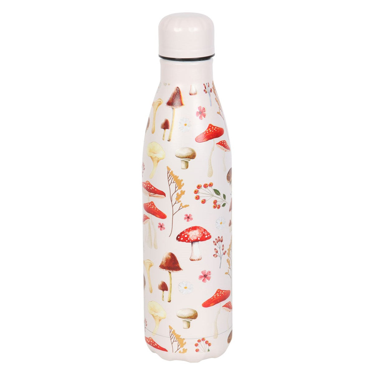 Mushroom Print Water Bottle